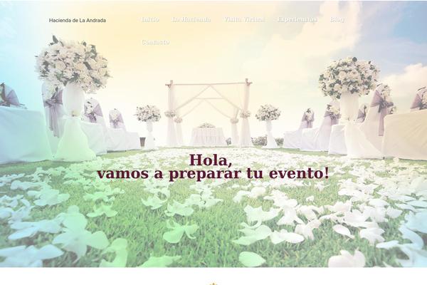 Wedding-wp theme site design template sample
