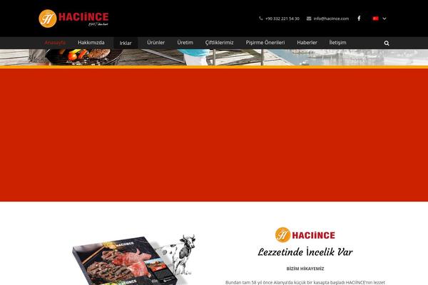 Impreza theme site design template sample