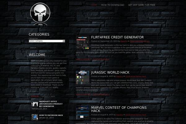 Unsigned website example screenshot