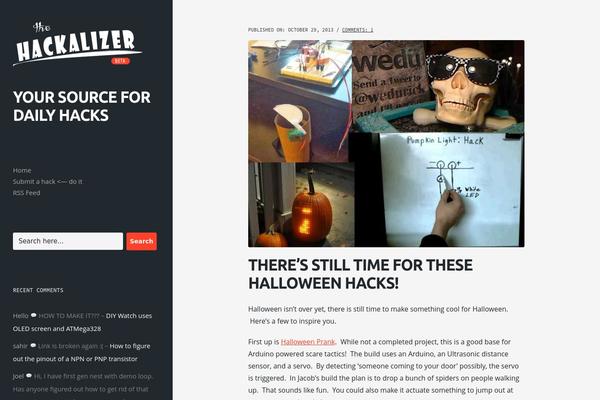 Site using Better WordPress Recent Comments plugin