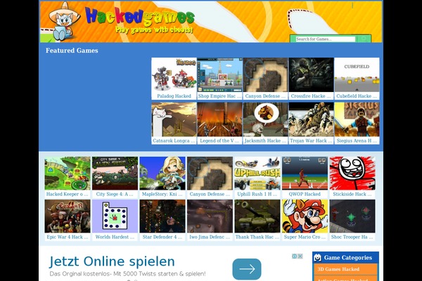 hackedgames.info site used Flashgamer-english