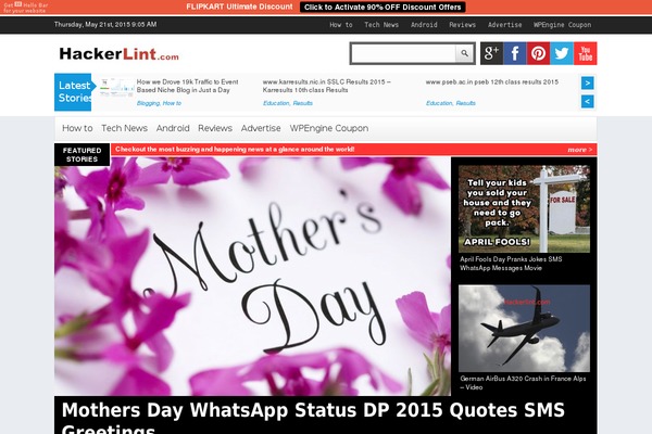 VisualBlogger theme site design template sample