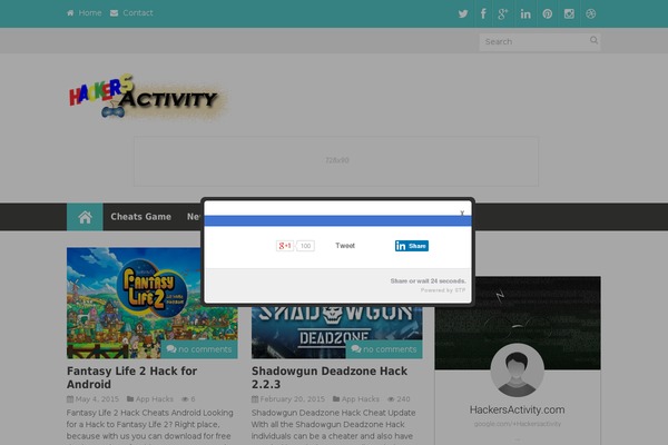 Discover theme site design template sample
