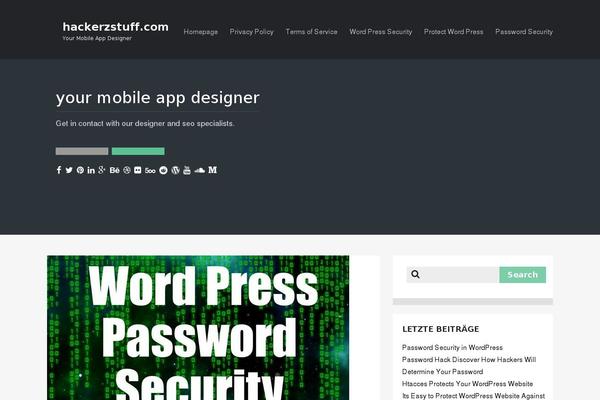 hackerzstuff.com site used Martial Lite