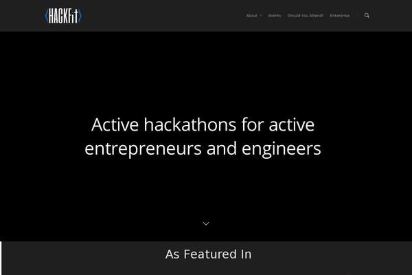 Salient theme site design template sample