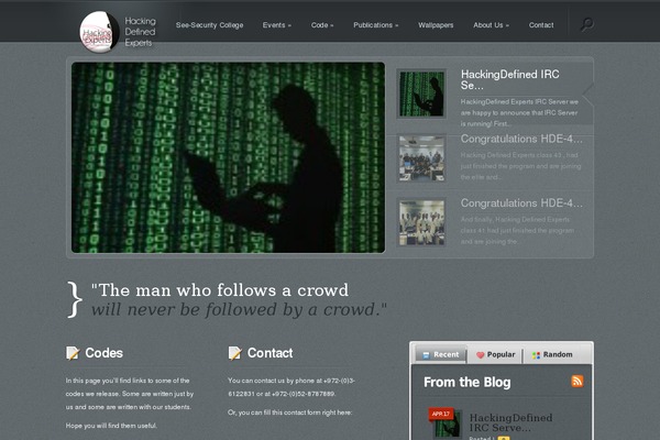 Lumin theme site design template sample