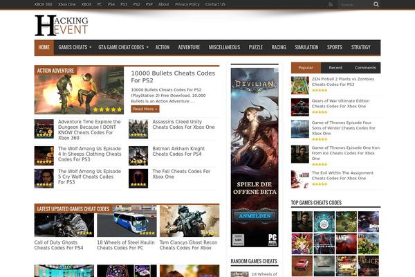 Kicker theme site design template sample