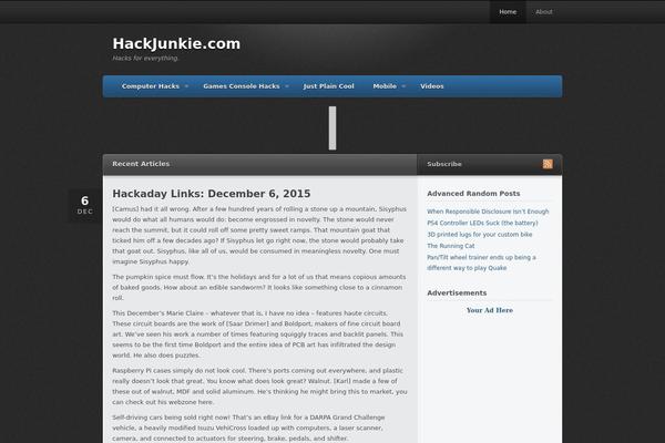 Traction theme site design template sample