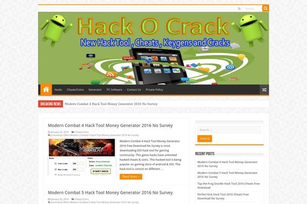 Sahifa theme site design template sample