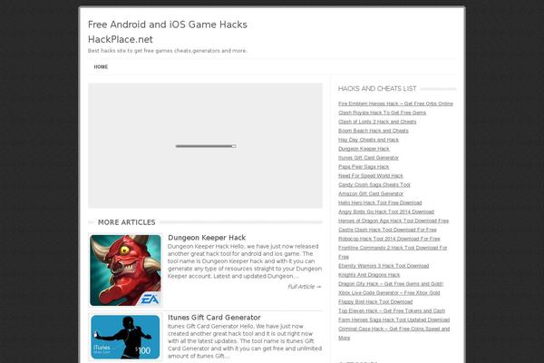 Leaf theme site design template sample