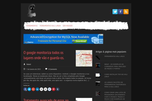 my depressive theme site design template sample