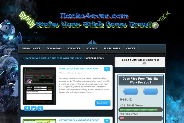 Orizon theme site design template sample