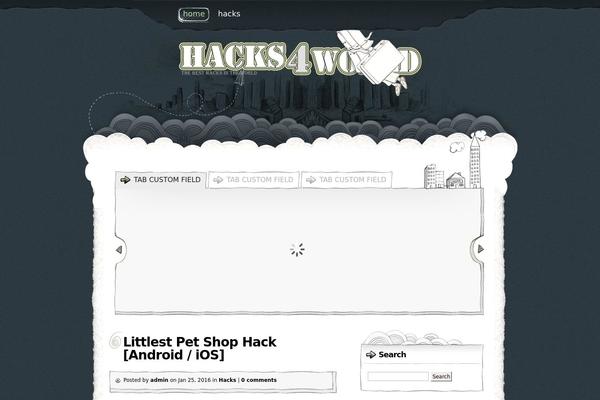 LeetPress theme site design template sample