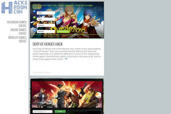 Mammoth theme site design template sample