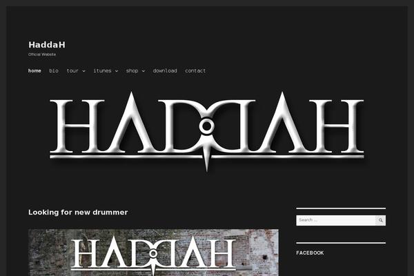 Twentysixteen-child theme site design template sample