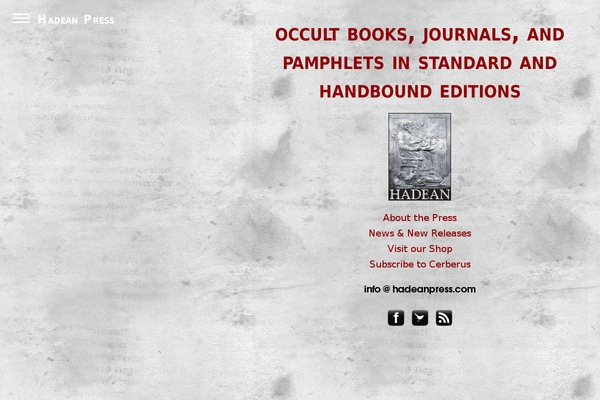 hadeanpress.com site used Split Me