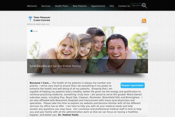 Boldy theme site design template sample