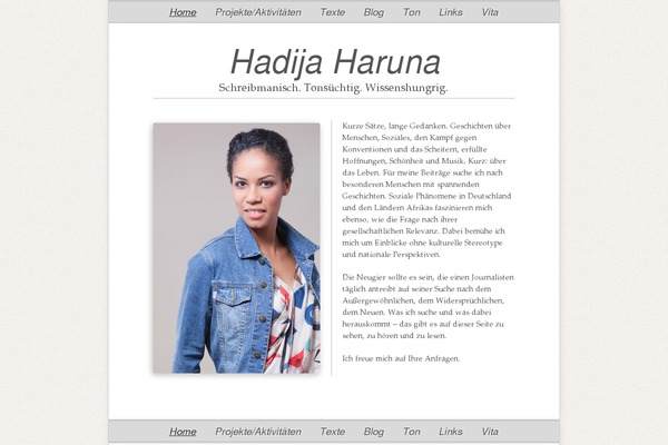 hadija-haruna.de site used Melville