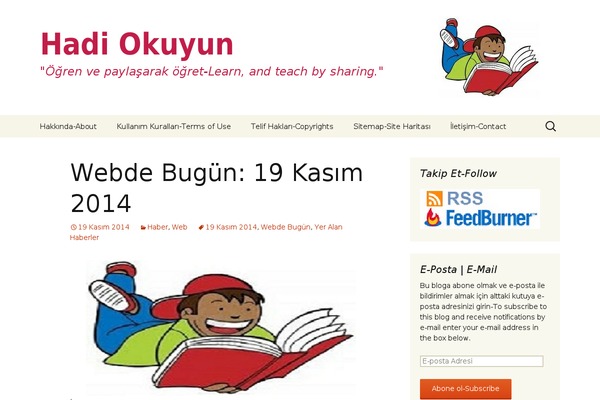 Twenty Thirteen theme site design template sample