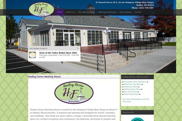 hadleyfarmsmeetinghouse.com site used Hotel1
