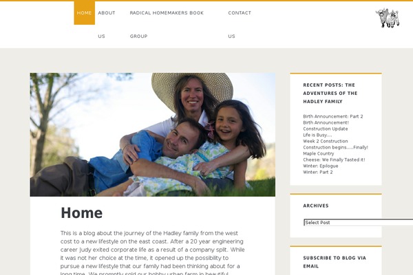 Ignite theme site design template sample