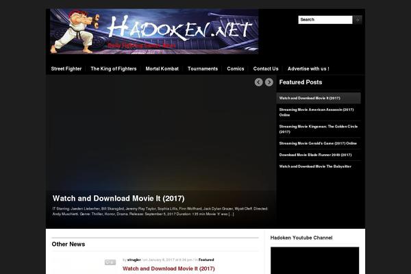Magazinum theme site design template sample