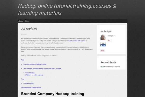 hadoop-online-tutorials.com site used Penumbra
