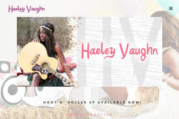 Lush theme site design template sample
