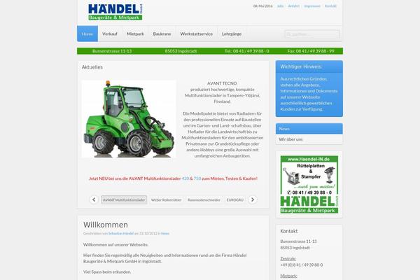 Sync theme site design template sample
