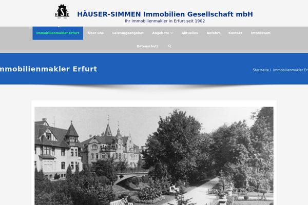 haeuser-simmen.de site used Spicepress-pro