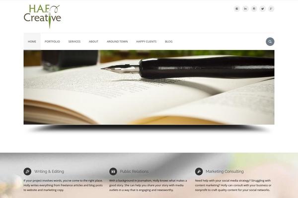 Elvyre theme site design template sample