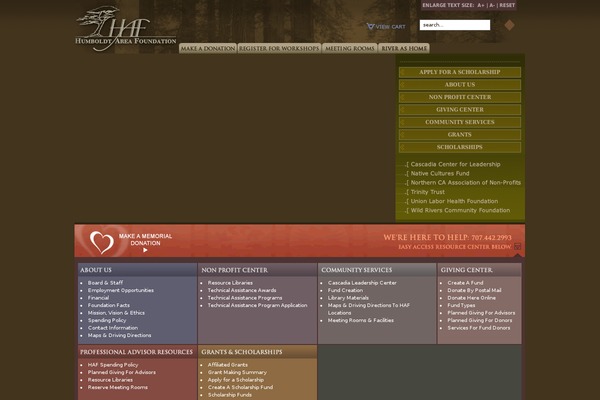 Site using A-z-listing plugin