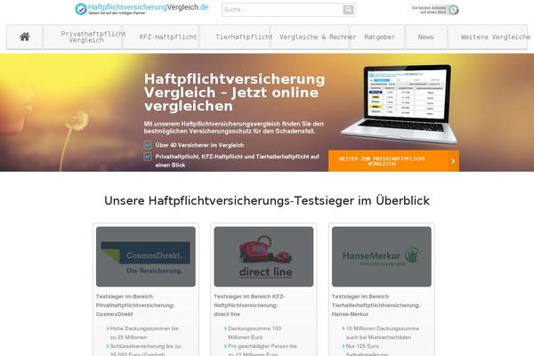 haftpflichtversicherungvergleich.de site used Wpized-light