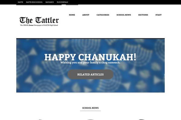 Hustle theme site design template sample