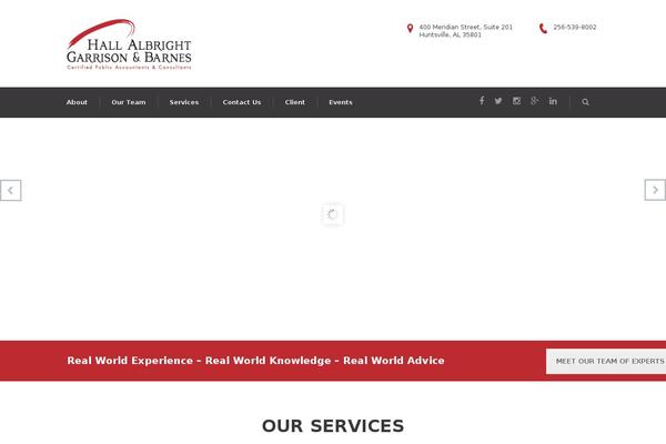 Consulting theme site design template sample