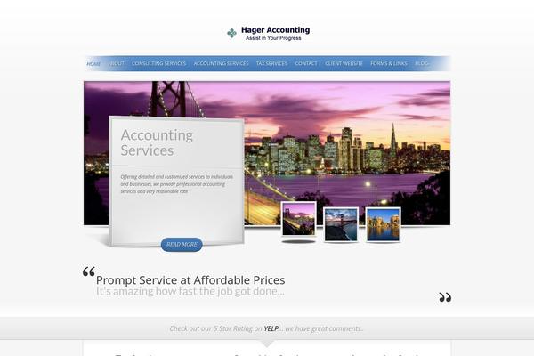 SimplePress theme site design template sample