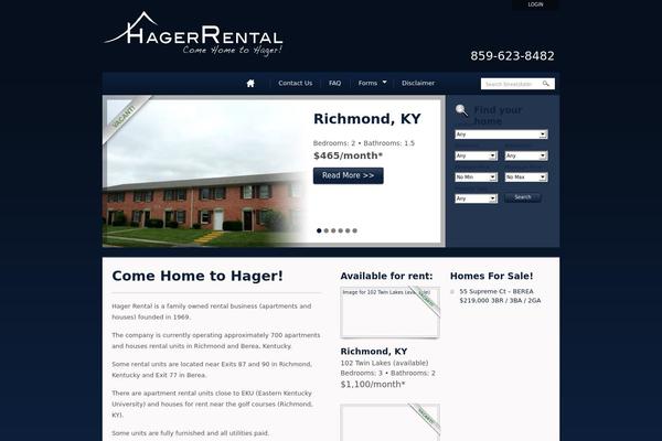 OpenDoor theme site design template sample
