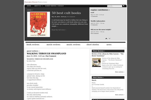 Arthemia theme site design template sample
