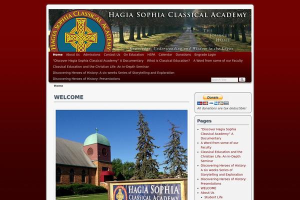 Weaver II pro theme site design template sample