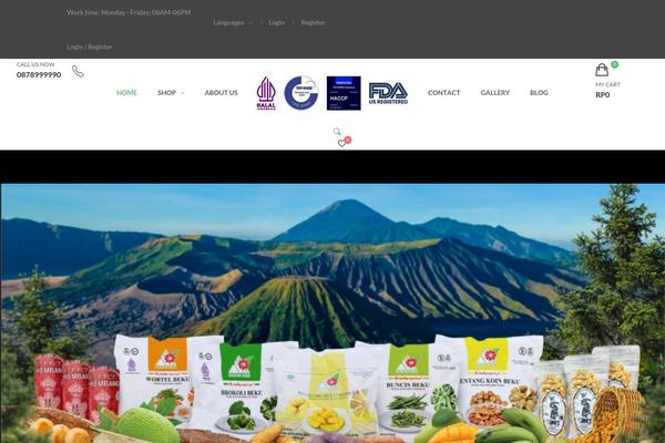 Site using Woo-gutenberg-products-block plugin