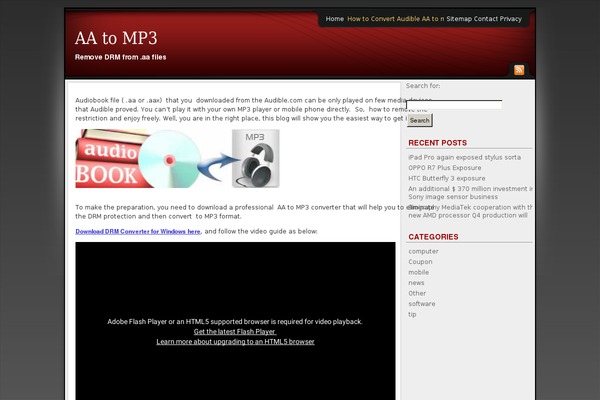 Sleek theme site design template sample