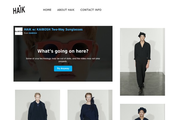 Shaken Grid Premium theme site design template sample
