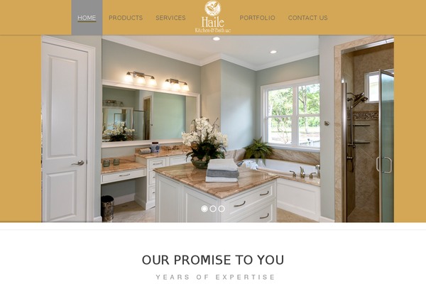 Renovation theme site design template sample