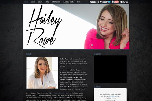 Dark-n-gritty theme site design template sample