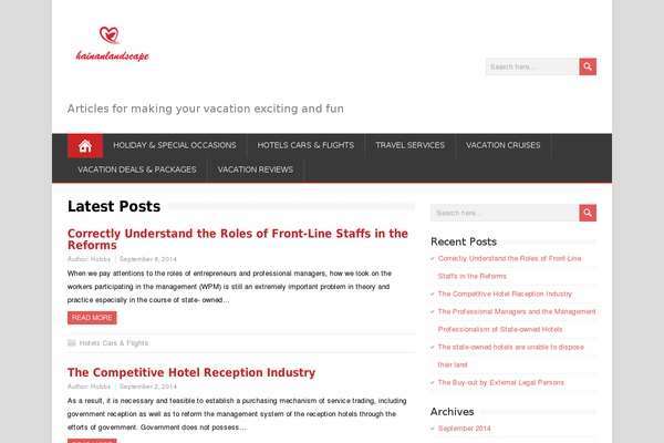 MineZine theme site design template sample