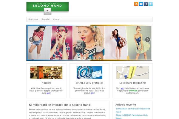 Response theme site design template sample