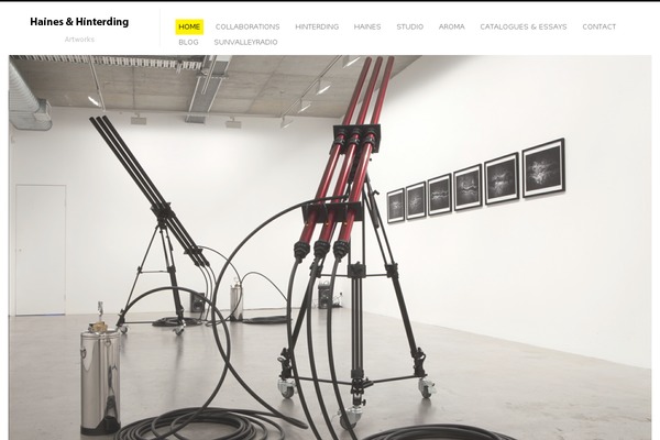 Fluxus theme site design template sample