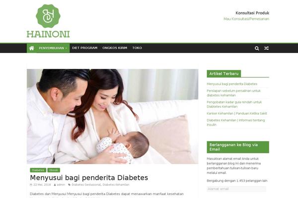 Colormag-child theme site design template sample