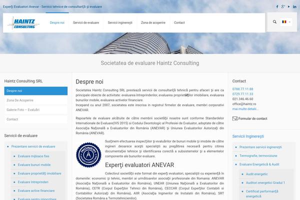 Newsmagazine theme site design template sample