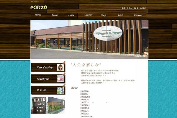 hair-forza.com site used Theme025